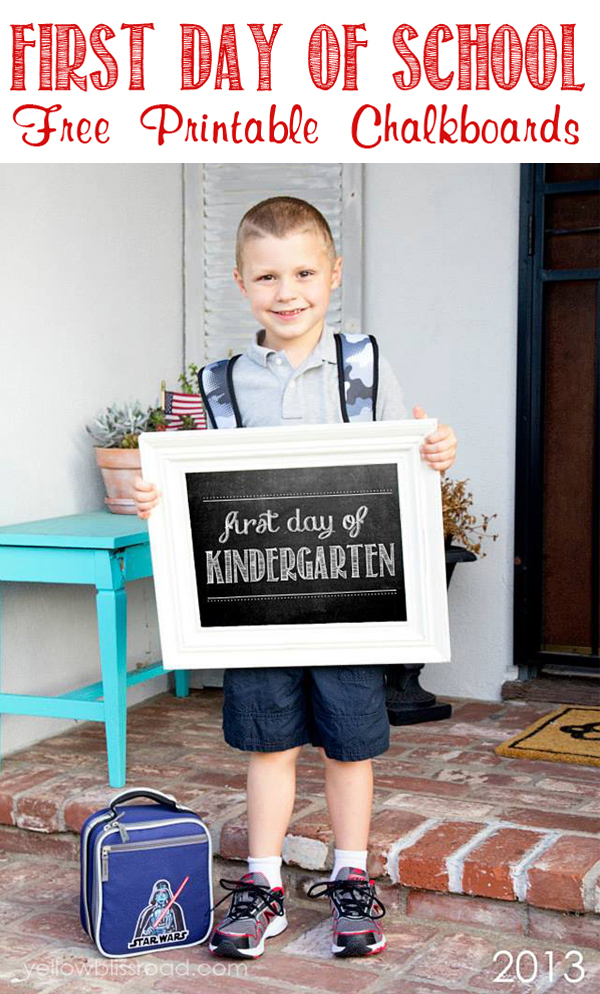 First-Day-of-School-Free-Chalkboard-Printables