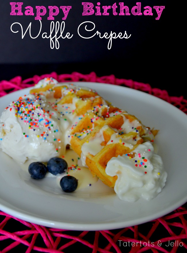 Happy Birthday Waffle Crepes! (And Free Printables!)