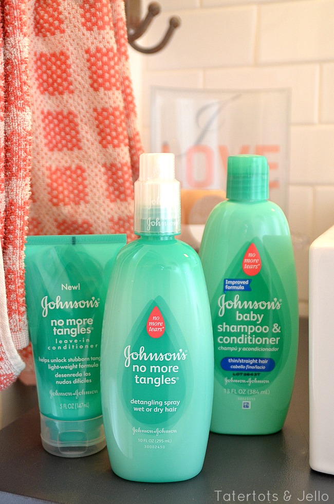 johnson's no more tangles shampoo