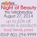 Beauty Night @ Enlighten: Discounts, Prizes, Fun!