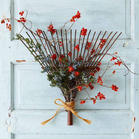 rake wreath