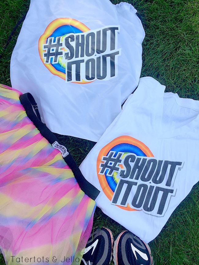 shout shirt all clean