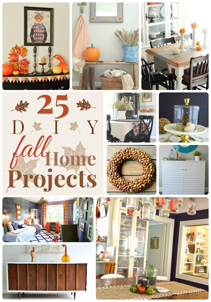 Great Ideas -- 25 DIY Home Fall Projects!