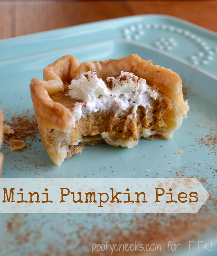 How to make Mini Pumpkin Pies. This recipe is a family favorite passed down through generations. Bite-sized pumpkin pies make a wonderful dessert or holiday appetizer.