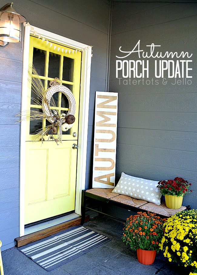 autumn porch update