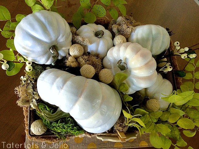 easy fall centerpiece idea