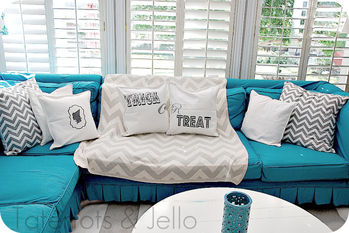 trick or treat pillows