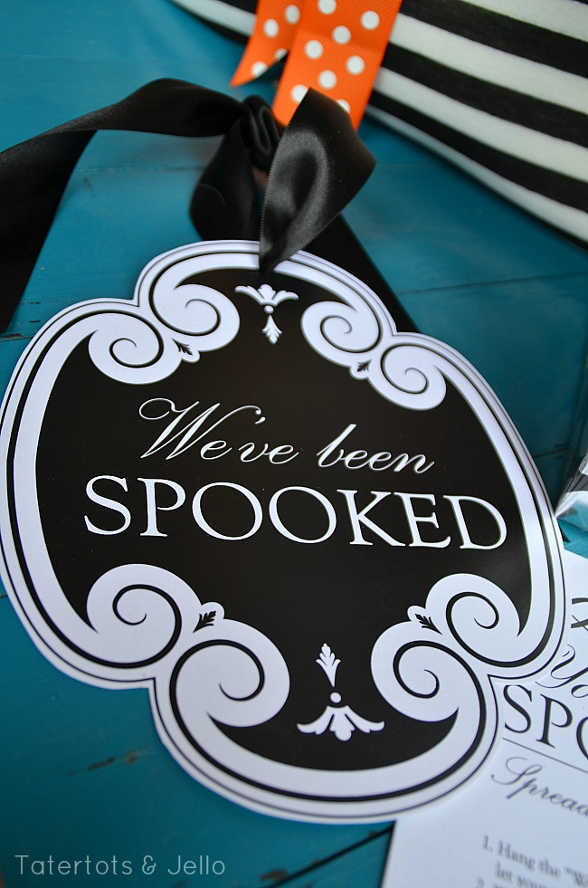 youve been spooked printable