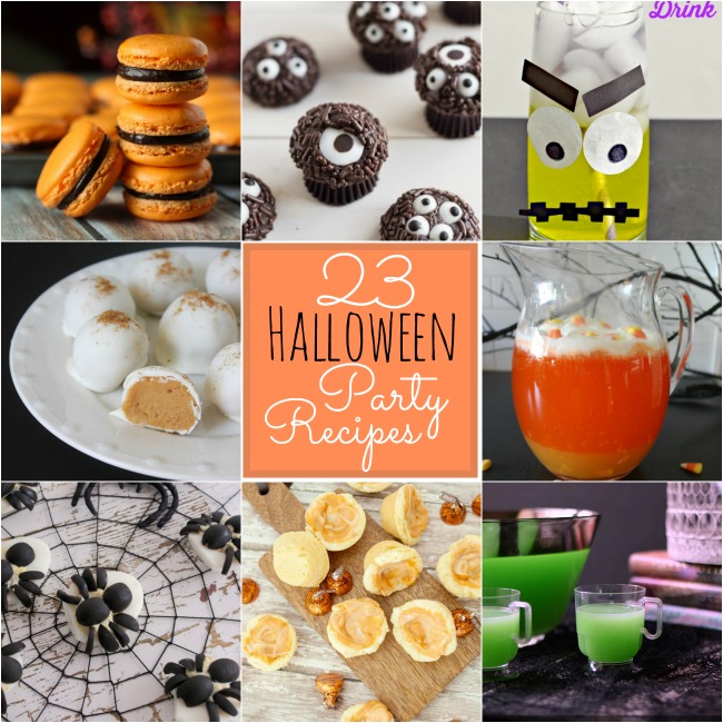 Layered Halloween Drink - Our Thrifty Ideas