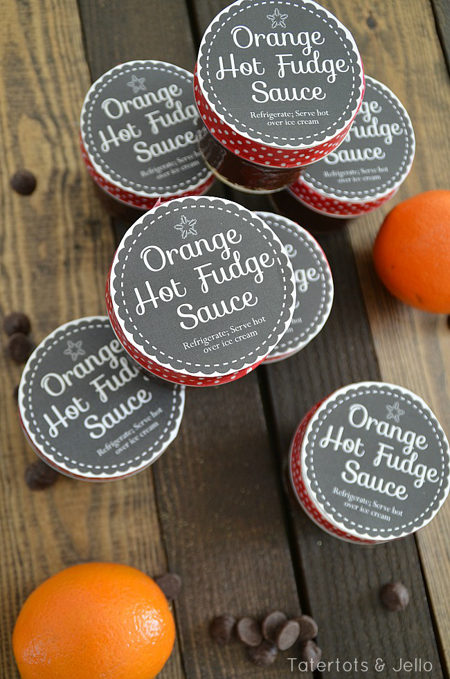 Orange Hot Fudge Sauce: Neighbor Gift Idea