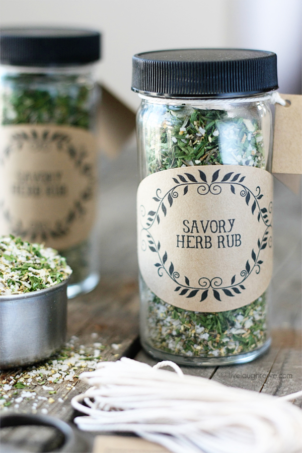 Homemade Savory Herb Rub