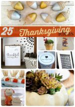 Great Ideas — 25 DIY Thanksgiving Ideas (Part Three)!