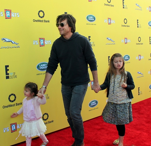 PS Arts 2014 - Jason Bateman and daughters