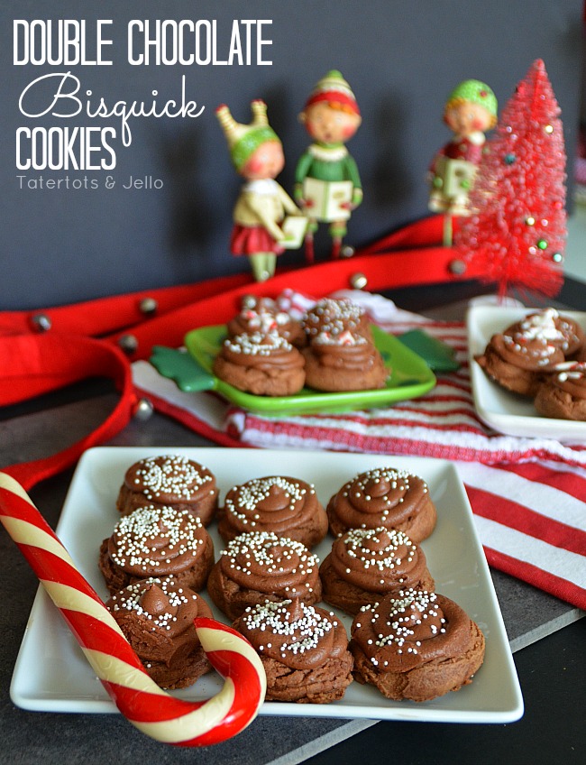 double chocolate bisquick cookie recipe at tatertots and jello