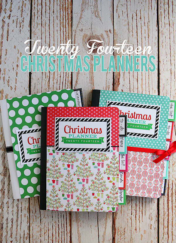 eighteen25 christmas planners