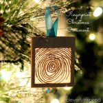 HAPPY Holidays: DIY Fingerprint Christmas Ornament