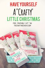 HAPPY Holidays: Have Yourself a Crafty Little Christmas Gift Tag