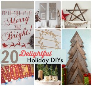 Great Ideas -- 20 Delightful Holiday DIY's!