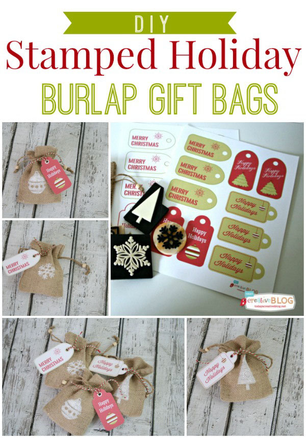 Easy DIY Burlap Treat Bags