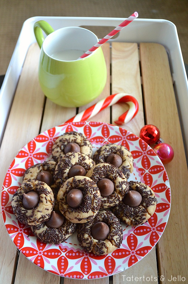 blossom peanut butter cookie recipe at tatertots and  jello