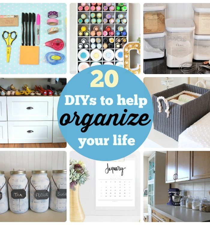 Great Ideas — 20 DIYs to Help Organize Your Life!