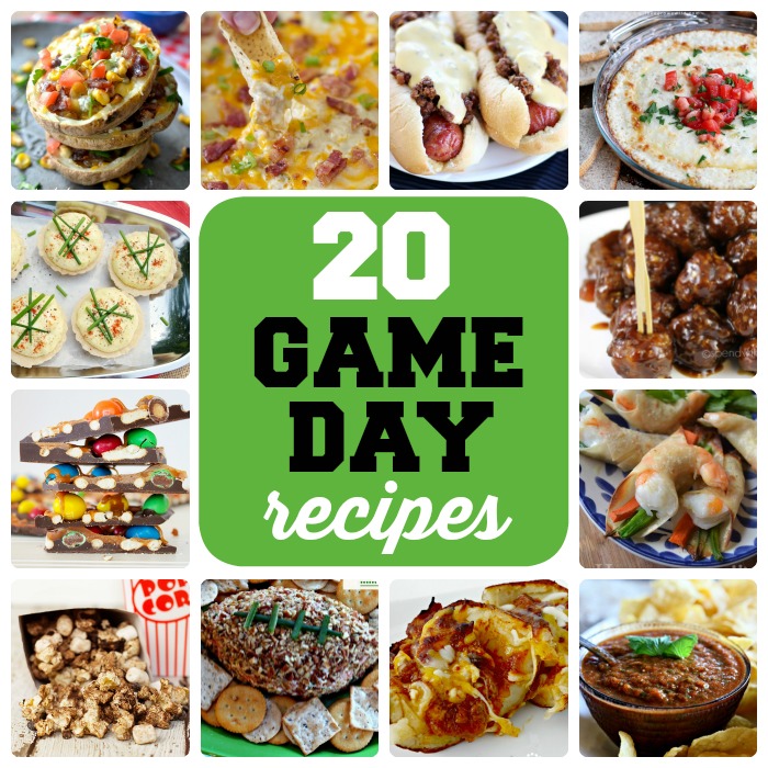 20 delicious game day recipes 