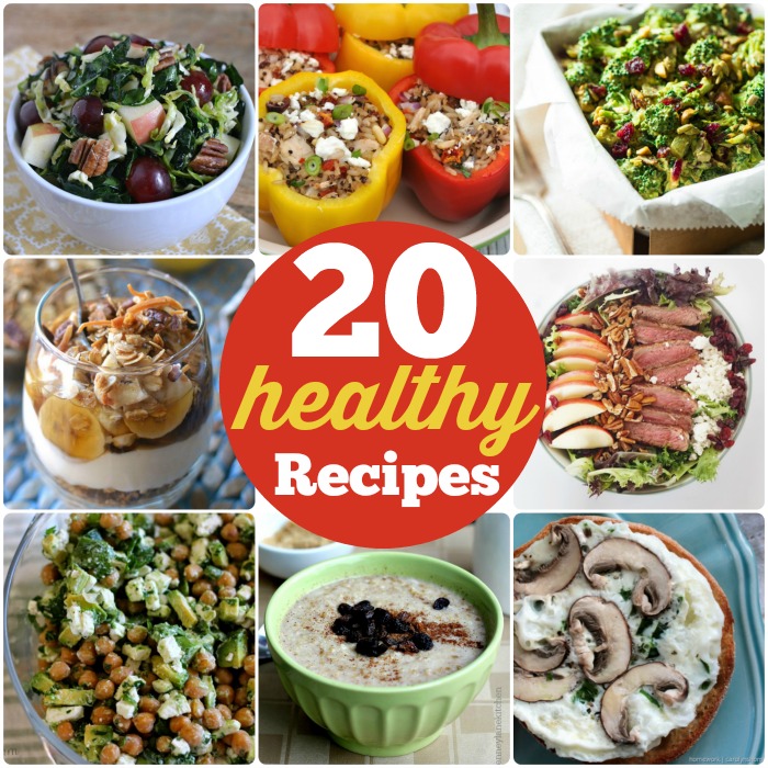 20 healthy recipes 
