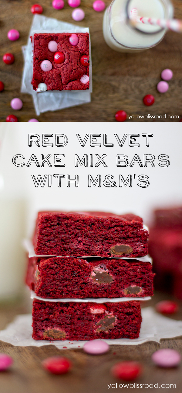 Red-Velvet-Cake-Mix-Bars-with-MMs-Collage