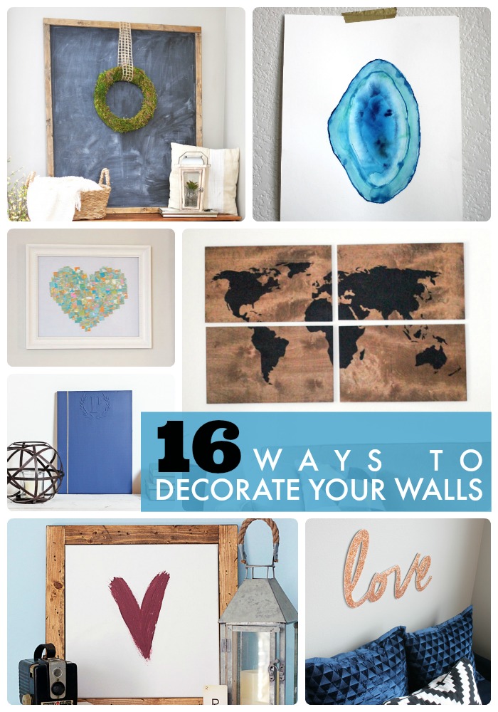 Great Ideas — 16 Ways to Decorate Your Walls!