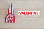 Free Printable Valentine Treat Holders
