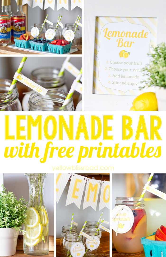 Lemonade-Bar-with-Free-Printables