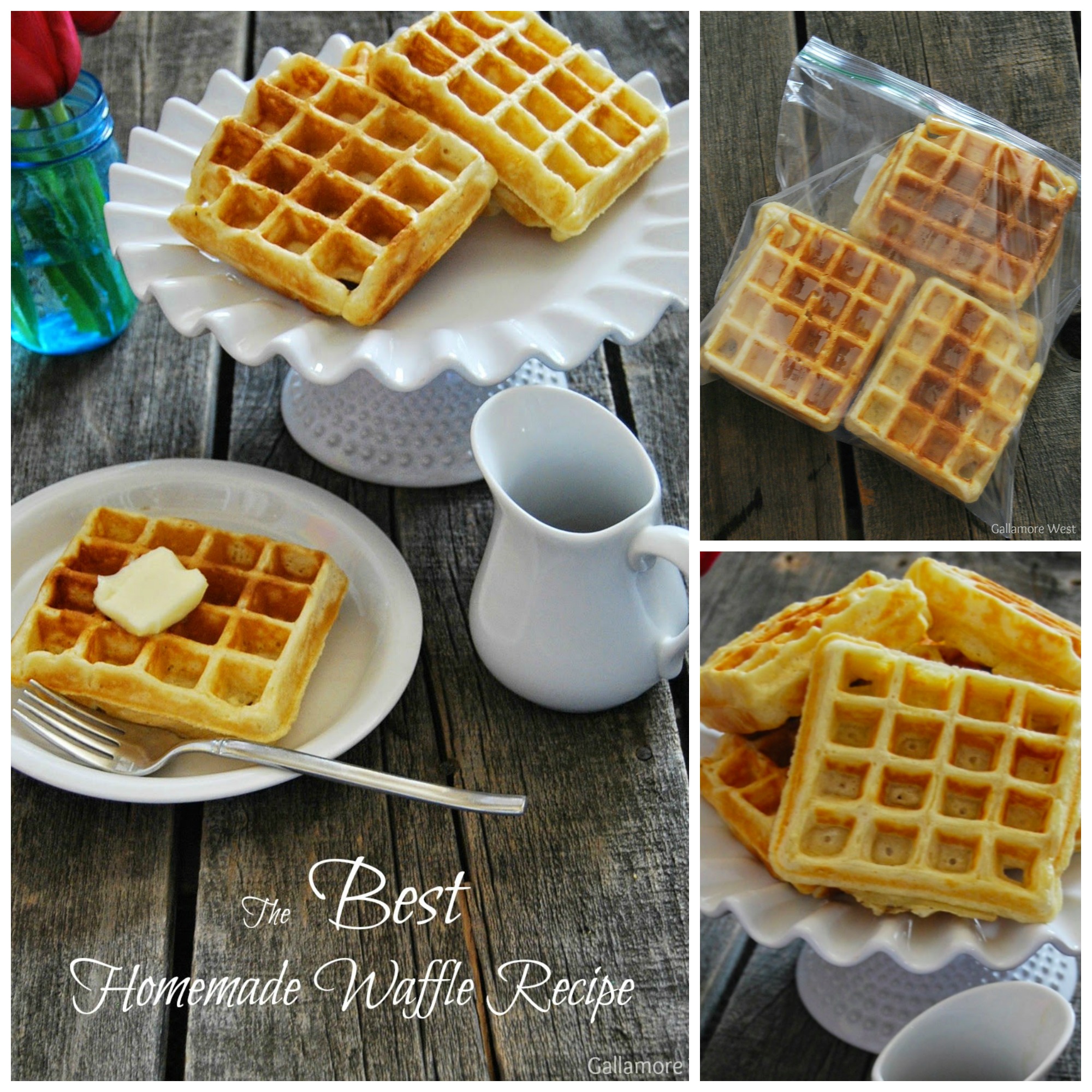 The best homemade waffle recipe