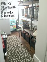 Pantry Organization: Rustic Charm! [Free Printables & $100 Walmart Gift Card Giveaway!]