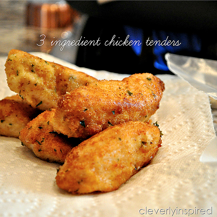 Three Ingredient Chicken Tenders