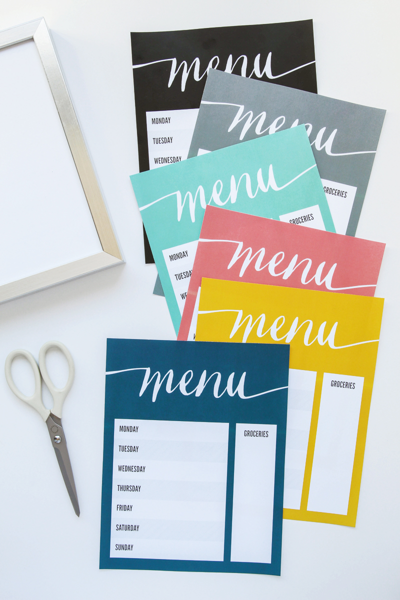 Free-Printable-Menu-Board