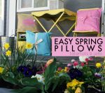 Easy Spring Bunny Pillows