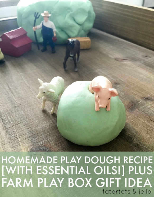 Play-Dough Recipe [With Essential Oils!]