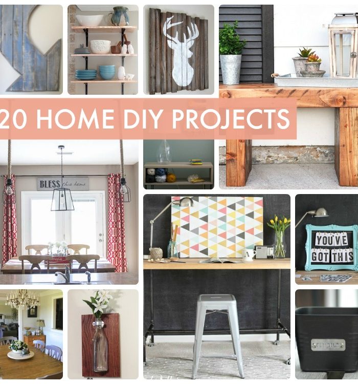 Great Ideas — 20 Home DIY Projects!
