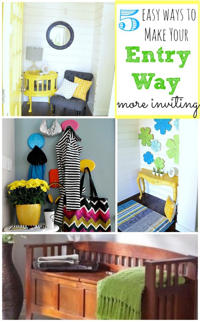 5 Easy Ways to Make Your Entry Way More Inviting