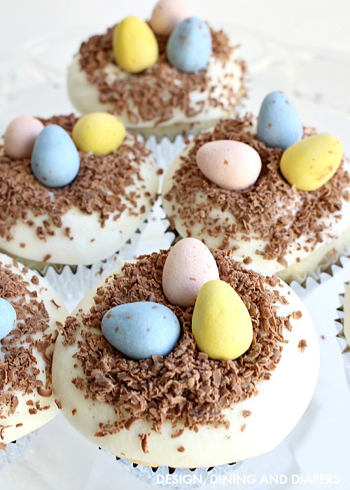 Easter-Cupcakes-using-Hersheys-chocolate-eggs-