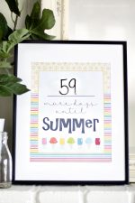 Free Countdown to Summer Printable