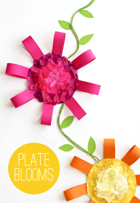 Paper-Plate-Flower-Craft-578x838