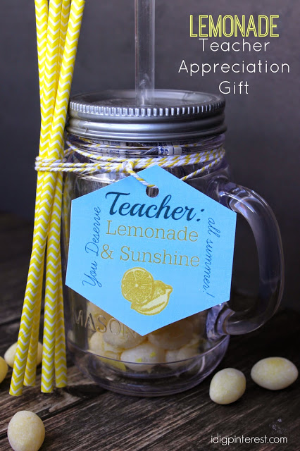 Simple Teacher Appreciation Gift - The Happy Scraps