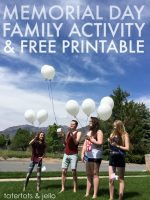 Memorial Day Family Activity & Free Printable!