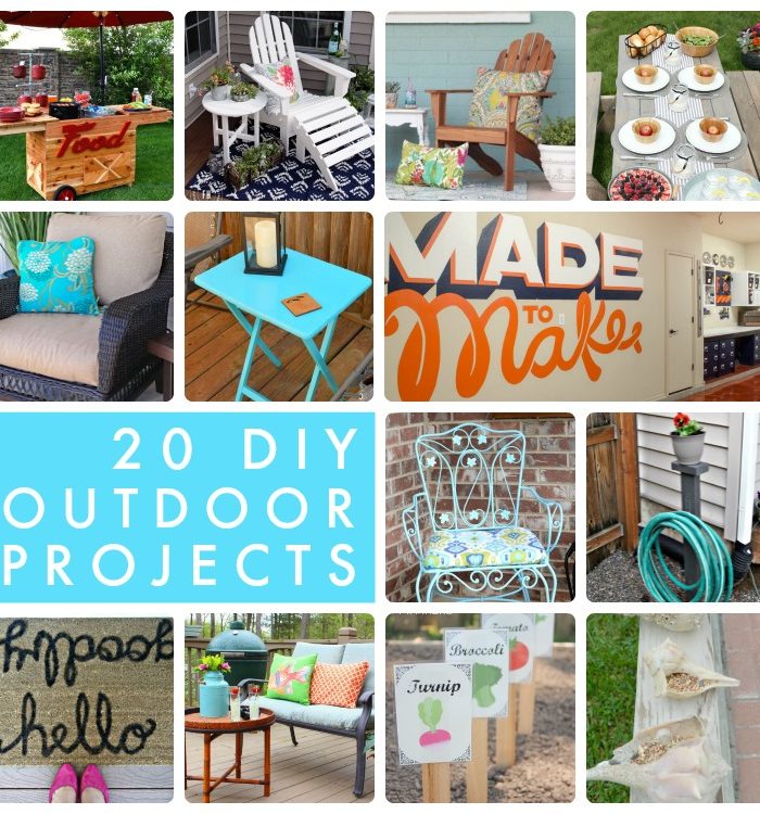 Great Ideas — 20 Outdoor DIY Projects!