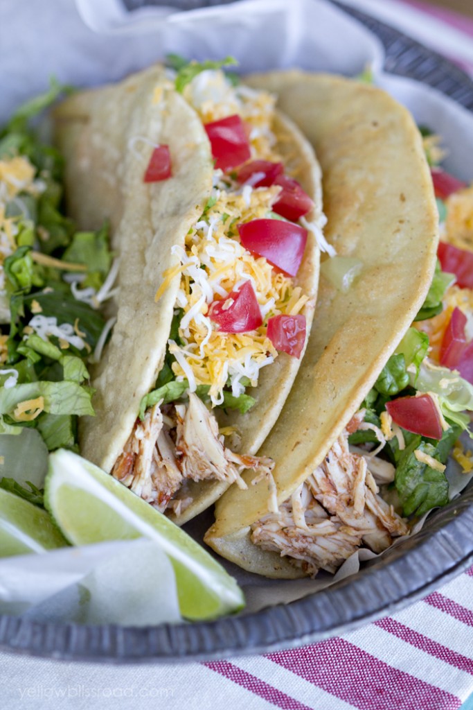 Slow-Cooker-Chicken-Tacos