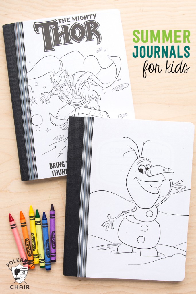 make-your-own-kids-summer-journals