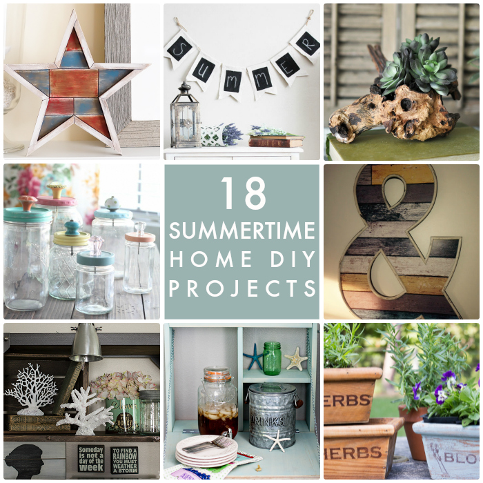 18 Summertime Home DIY Projects