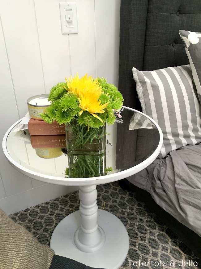 1905 cottage master bedroom side table