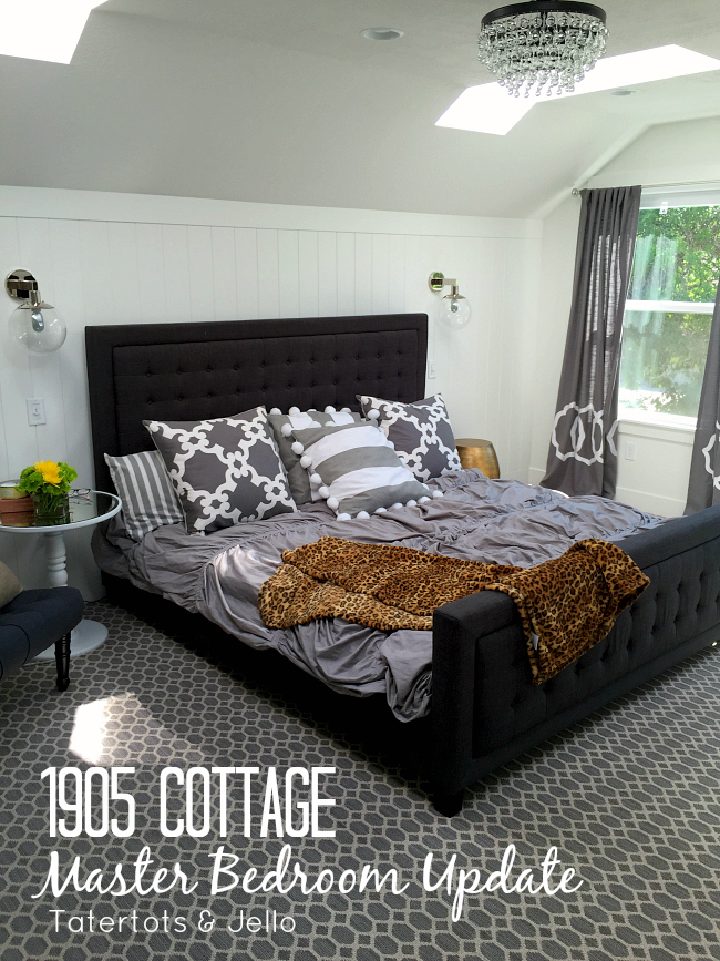 1905 cottage master bedroom update